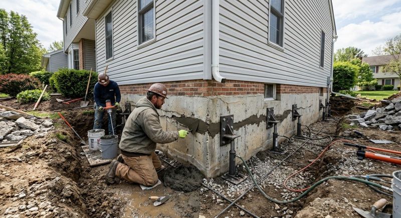 Basement Foundation Repair in Robbins, NC