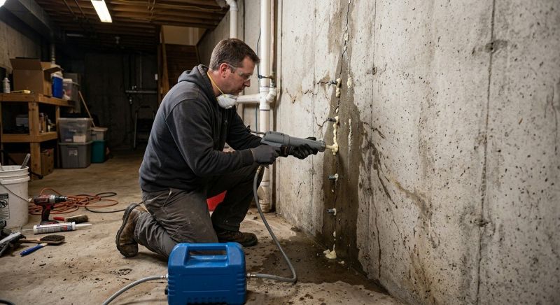 Basement Foundation Repair in Spring Lake, NC