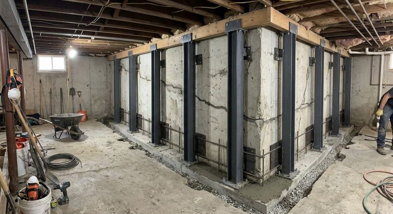 Basement Underpinning in Southern Pines, NC