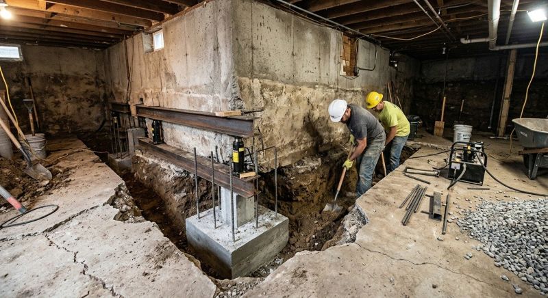 Basement Underpinning in Southern Pines, NC
