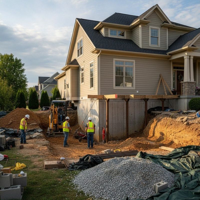 Building Foundation Repair in Aberdeen, NC