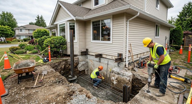 Building Foundation Repair in Southern Pines, NC