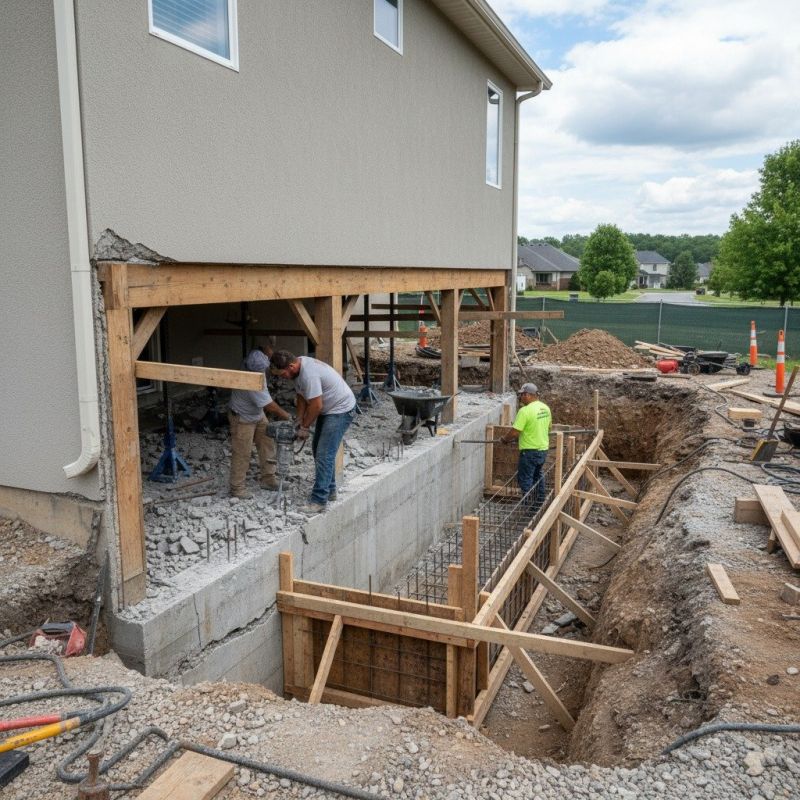 Building Foundation Repair in Spring Lake, NC
