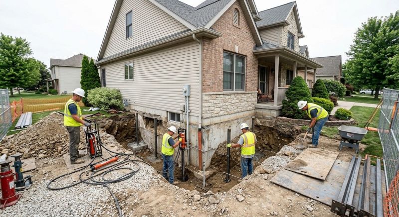 Building Foundation Repair in Vass, NC