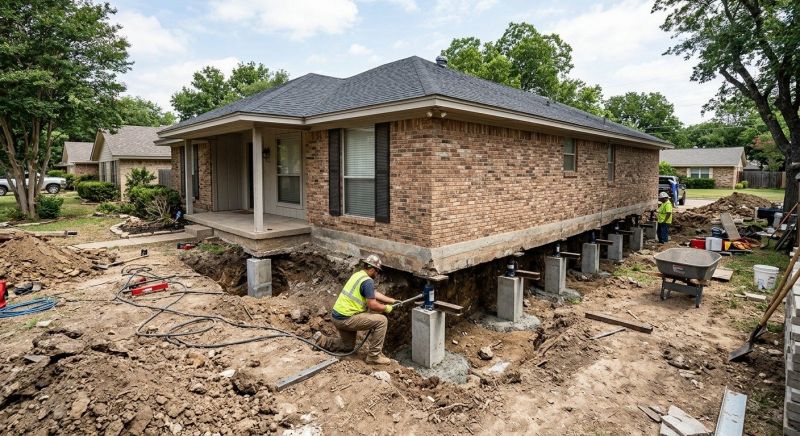 Concrete Foundation Leveling in Hoke County, NC