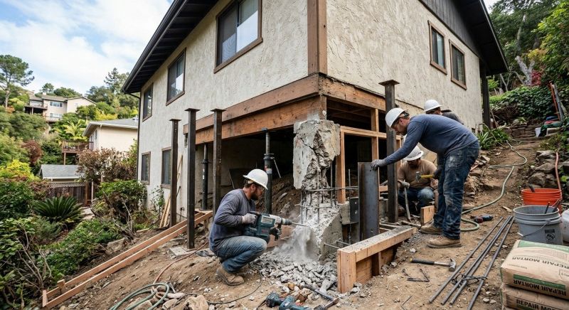 Concrete Foundation Repair in Pinehurst, NC