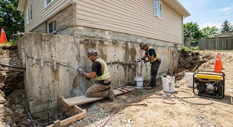 Concrete Foundation Repair in Raeford, NC