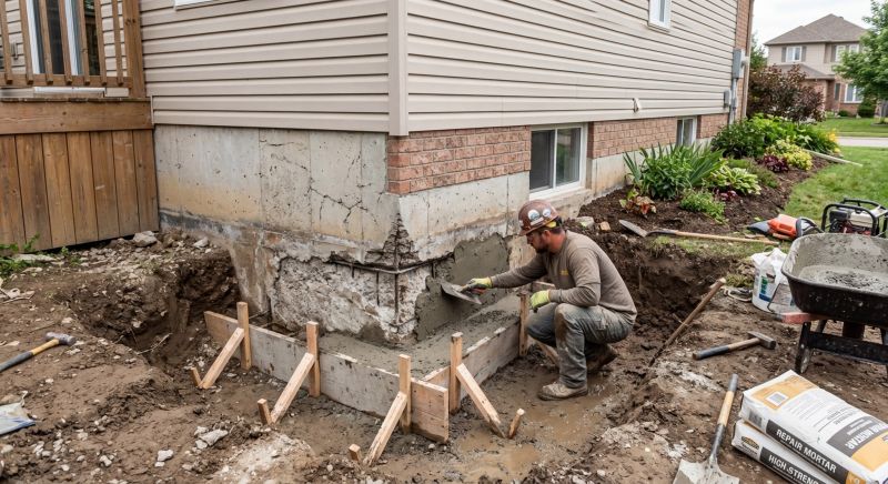 Concrete Foundation Repair in Robbins, NC