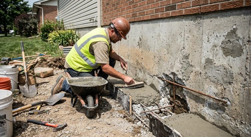 Concrete Foundation Repair in Spring Lake, NC
