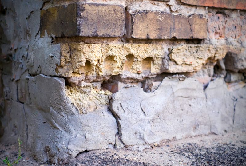 Cracked Foundation Repair in Aberdeen, NC
