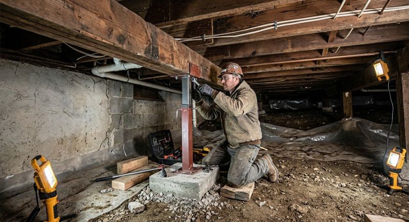 Crawlspace Foundation Repair in Cameron, NC