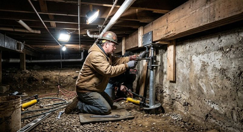 Crawlspace Foundation Repair in Hoke County, NC