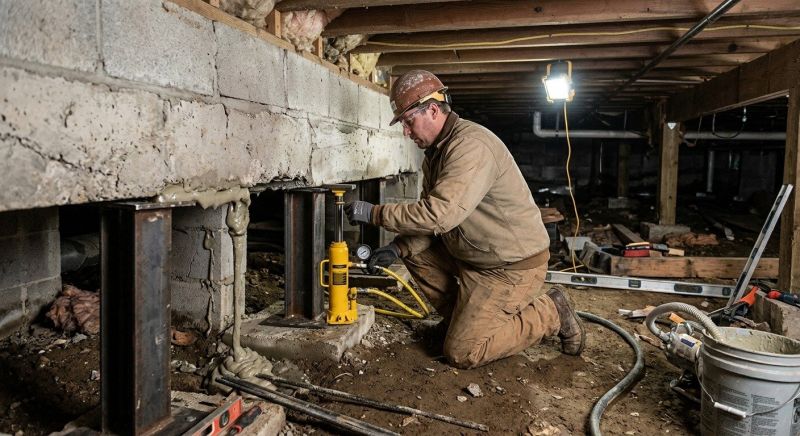 Crawlspace Foundation Repair in Moore County, NC