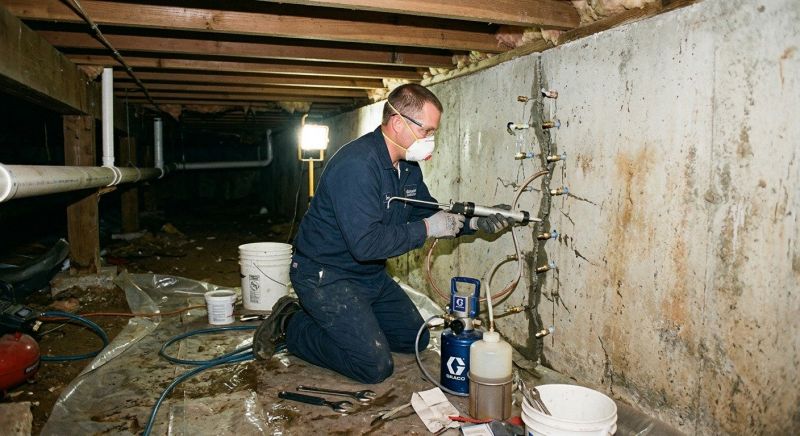 Crawlspace Foundation Repair in Sanford, NC