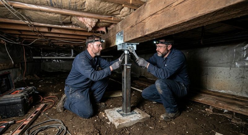 Crawlspace Foundation Repair in Vass, NC