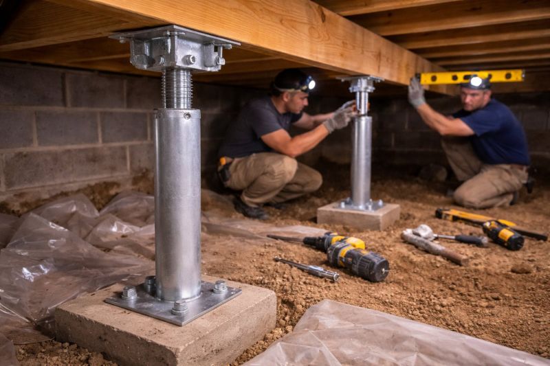 Crawlspace Structural Repair in Southern Pines, NC