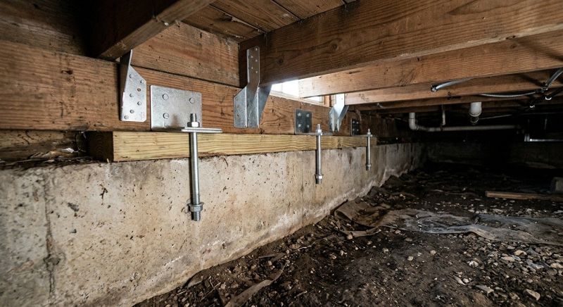Crawlspace Structural Repair in Southern Pines, NC