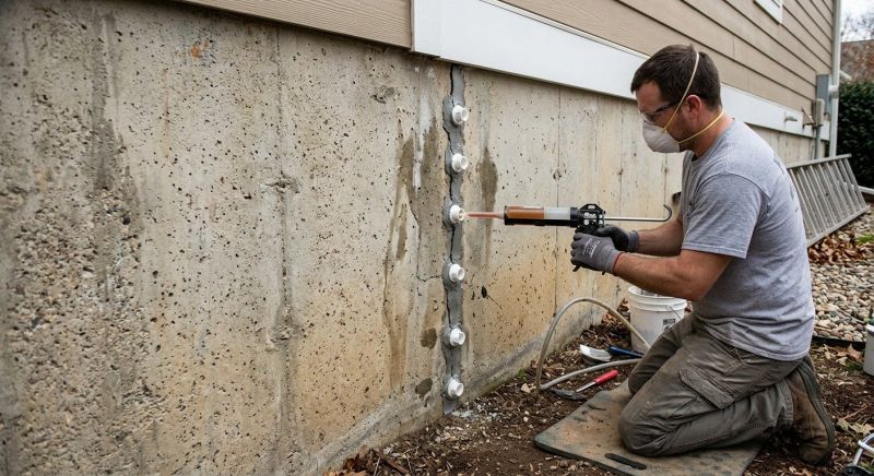 Foundation Crack Repair in Sanford, NC