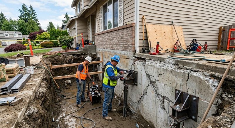 Foundation Damage Repair in Southern Pines, NC
