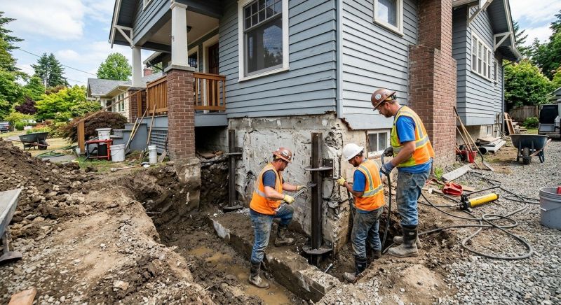 Foundation Damage Repair in Pinehurst, NC