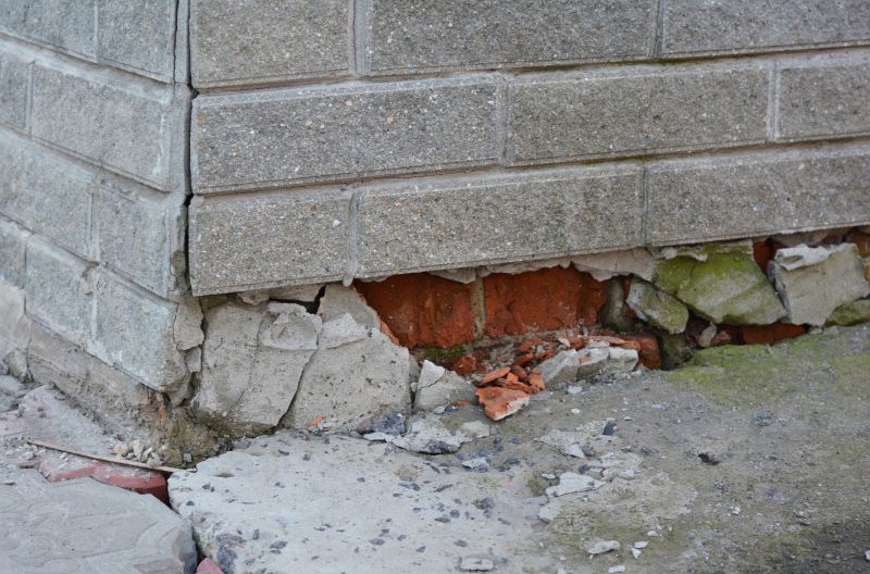 Foundation Damage Repair in Raeford, NC