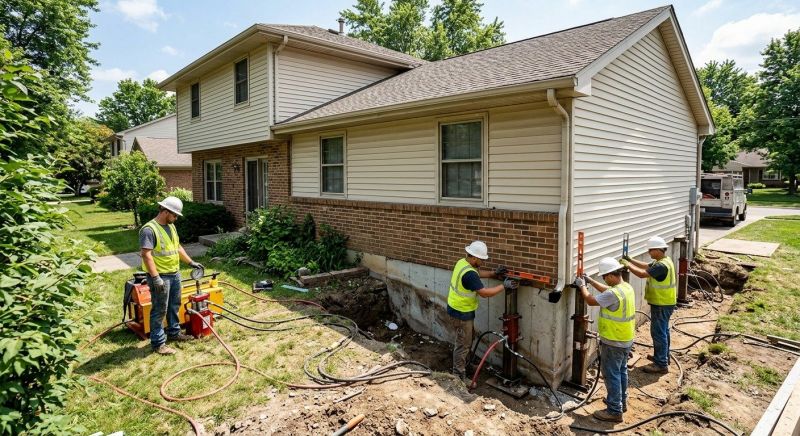 Foundation Jacking in Aberdeen, NC
