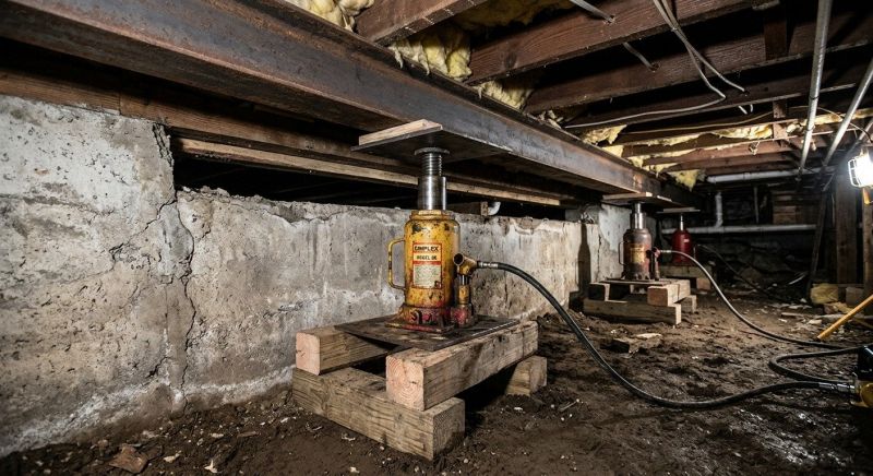 Foundation Jacking in Carthage, NC