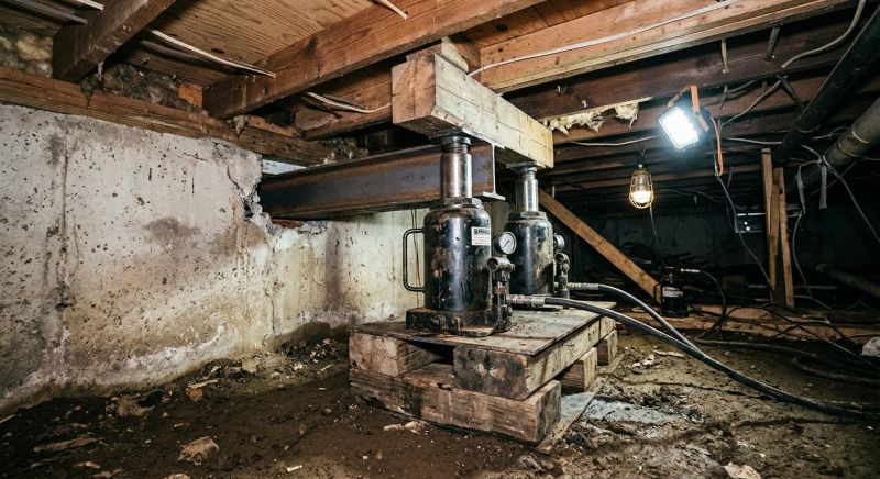 Foundation Jacking in Carthage, NC