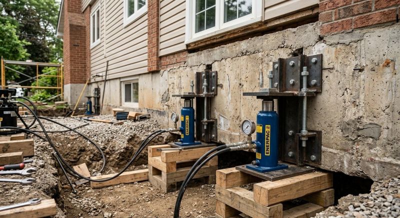 Foundation Jacking in Hoke County, NC