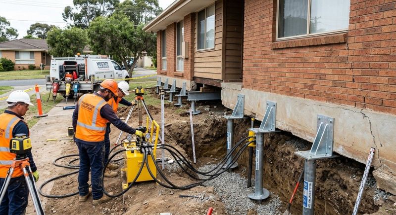 Foundation Jacking in Southern Pines, NC