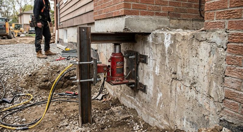 Foundation Jacking in Raeford, NC