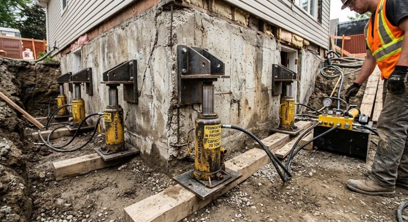 Foundation Jacking in Robbins, NC