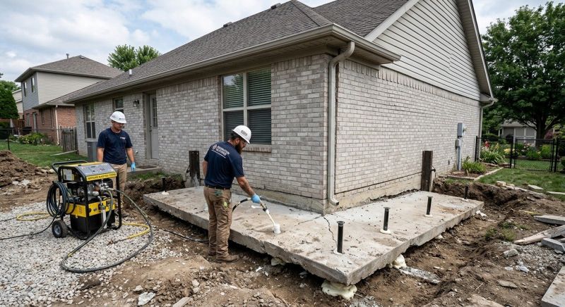 Foundation Lifting in Fayetteville, NC