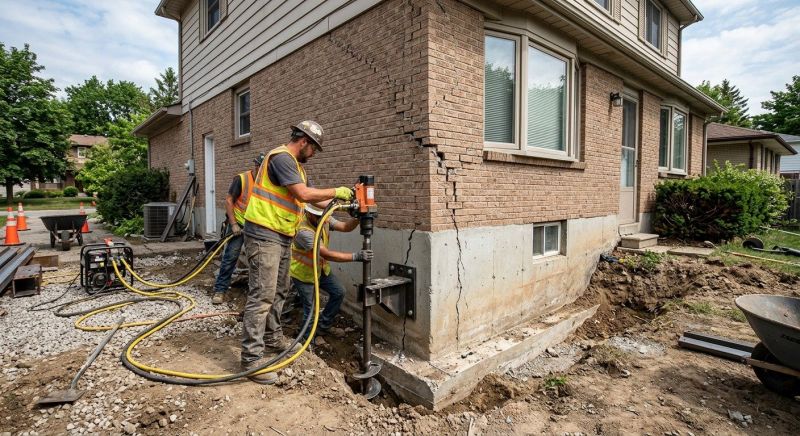 Foundation Lifting in Southern Pines, NC