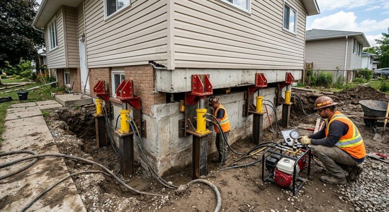 Foundation Lifting in Robbins, NC