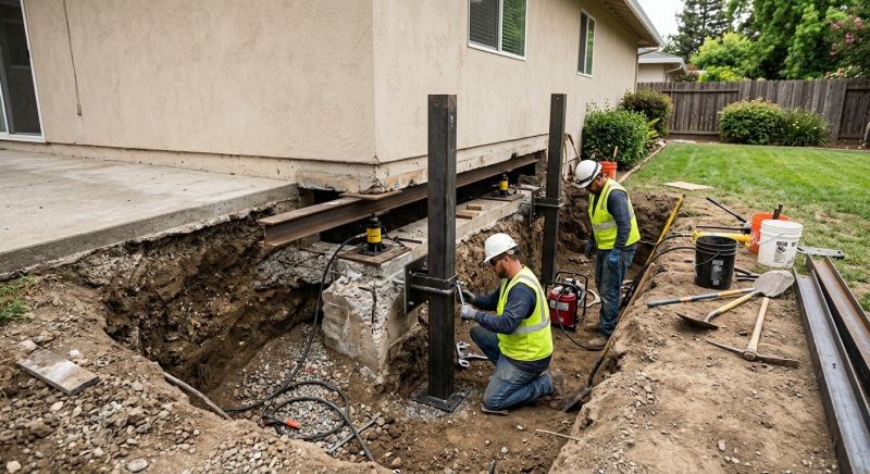 Foundation Pier Repair in Southern Pines, NC
