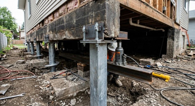 Foundation Raising in Vass, NC