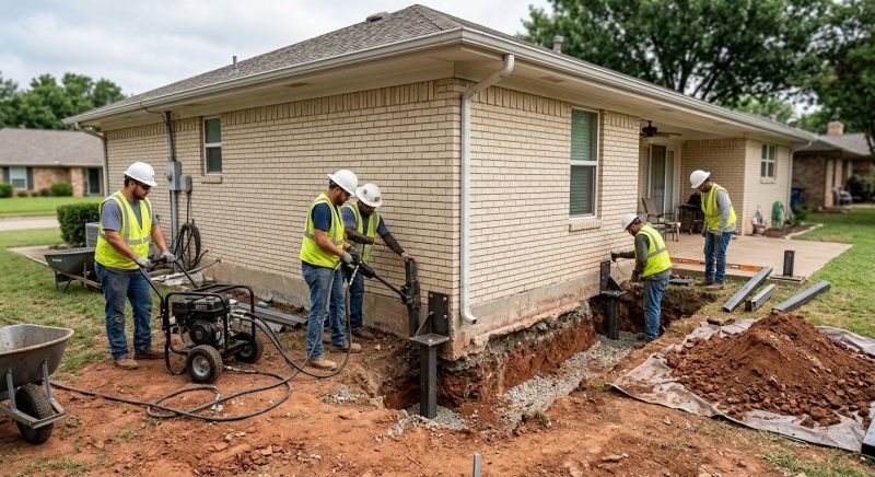Foundation Stabilizing in Moore County, NC