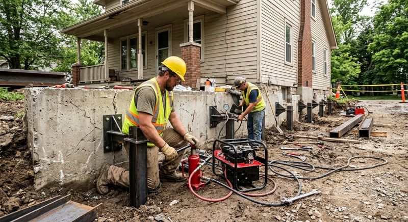 Foundation Stabilizing in Sanford, NC
