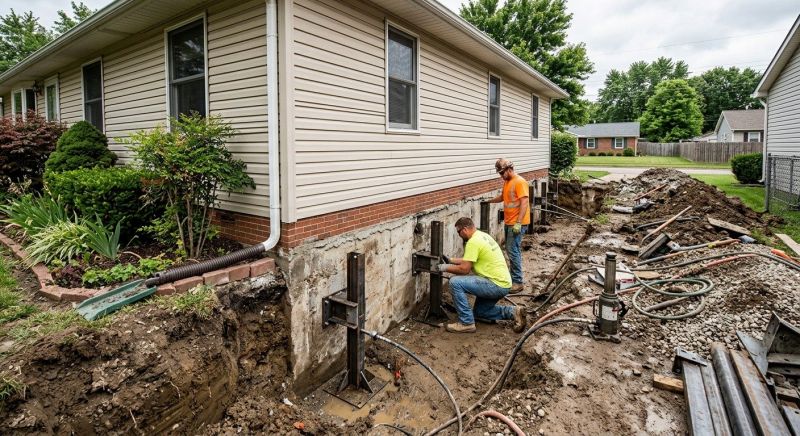 Foundation Stabilizing in Vass, NC