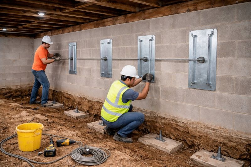 Foundation Stabilizing in Vass, NC
