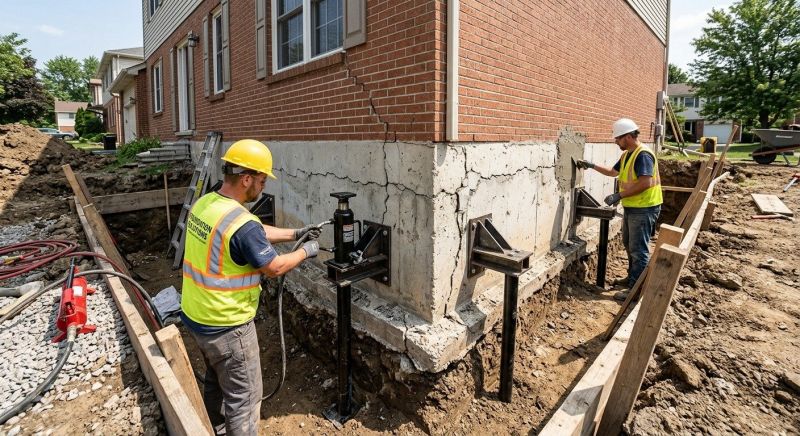 Foundation Structural Repair in Vass, NC