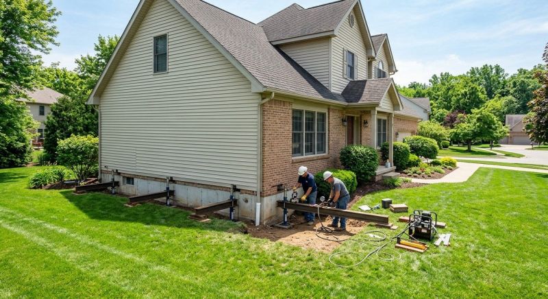 Home Foundation Leveling in Sanford, NC