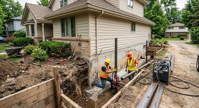 Home Foundation Repair in Carthage, NC