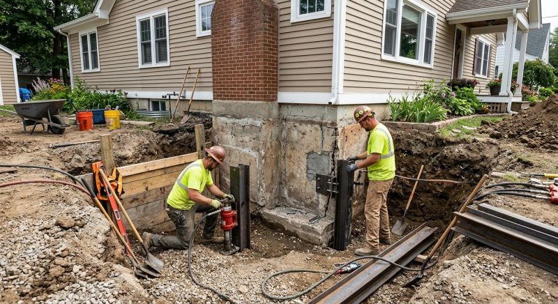 Home Foundation Repair in Robbins, NC