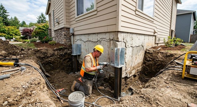 Home Foundation Repair in Robbins, NC