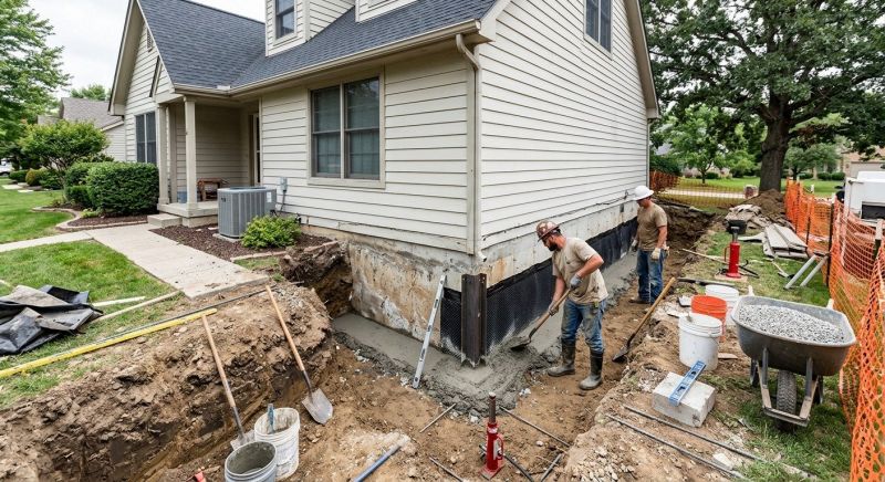 House Foundation Repair in Hoke County, NC