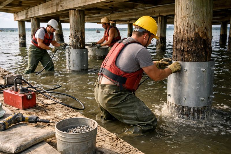Piling Repair in Spring Lake, NC