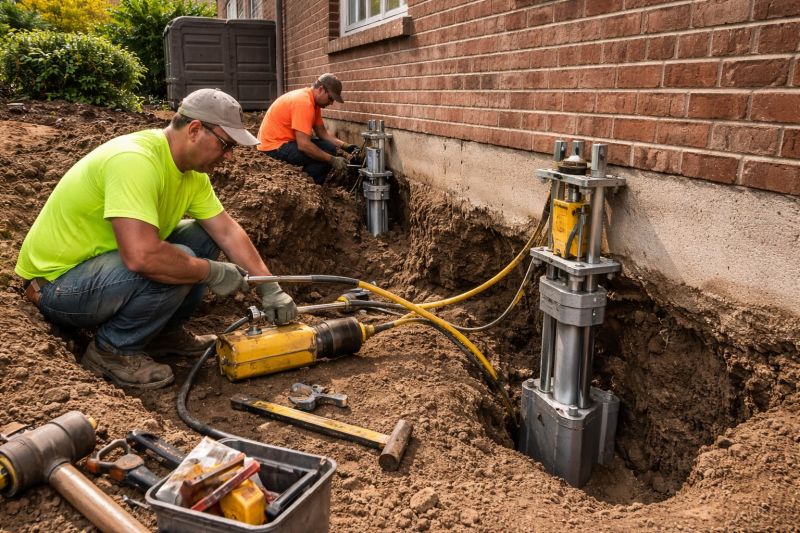 Settling Foundation Service in Southern Pines, NC