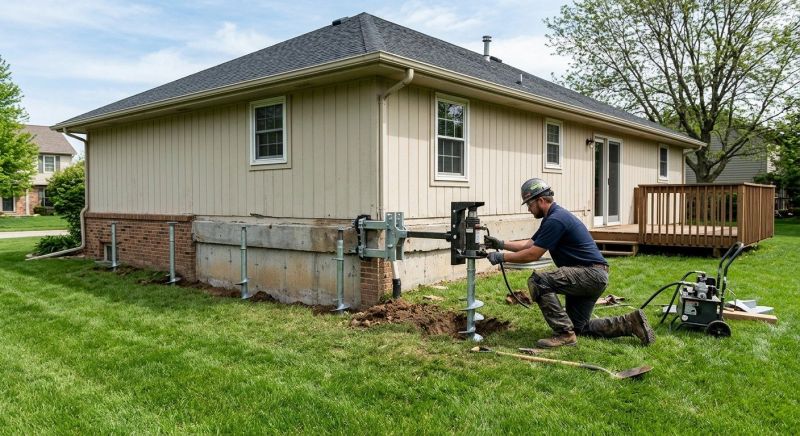 Settling Foundation Service in Vass, NC
